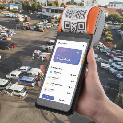 Dual Camera Mobile POS Payment 8 Inch Retail Billing Machine With Barcode Scanner
