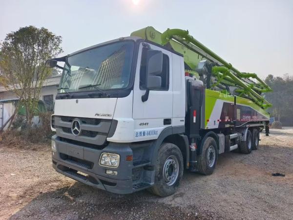 Zoomlion 63m Truck Mounted Concrete Pump with Benz Pump Turck Used 2019