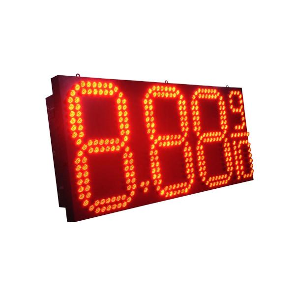 Pixel Tube Led Gas Price Signs 60inch Express Projector Led Oil Price Display Screen