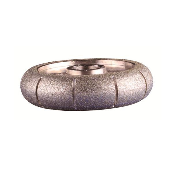 Slotting Electroplated Ceramic Grinding Wheel 140mm Dry Use
