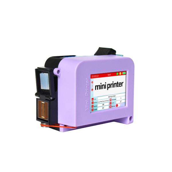 Dimensions L*W*H 220X130X50MM Mini Inkjet Printer for Production Date Code and Picture
