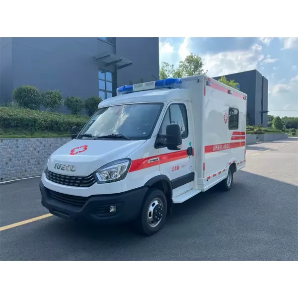 Square Warehouse Negative Pressure Ambulance/Box Type ICU Ambulance