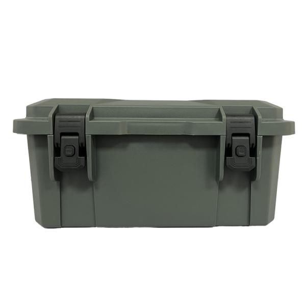 Customizable Hard Shell Tool Case with Reinforced 304 Strong Box Chain Rainproof and Foam Designed for Easy Carrying
