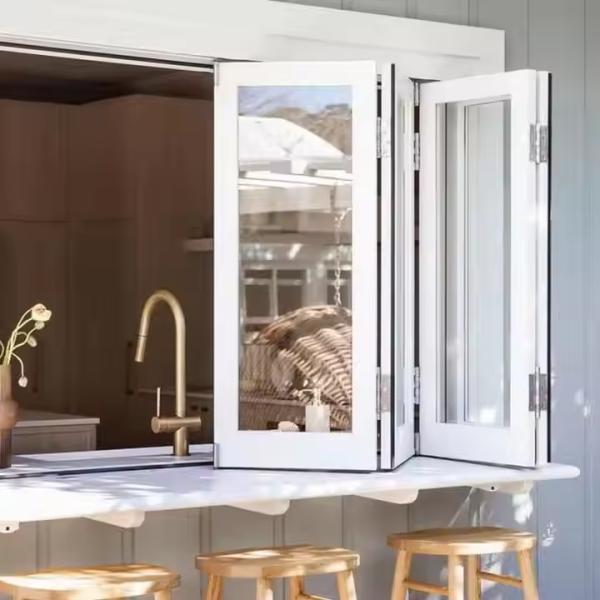 Ocean-Front Folding Window Engineering Resisting Salt Corrosion While Maximizing Sea Air Flow