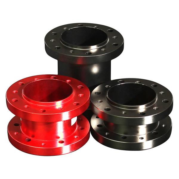 50mm Black Aluminum Steering Wheel Adapter / Universal Steering Wheel Hub Adapter