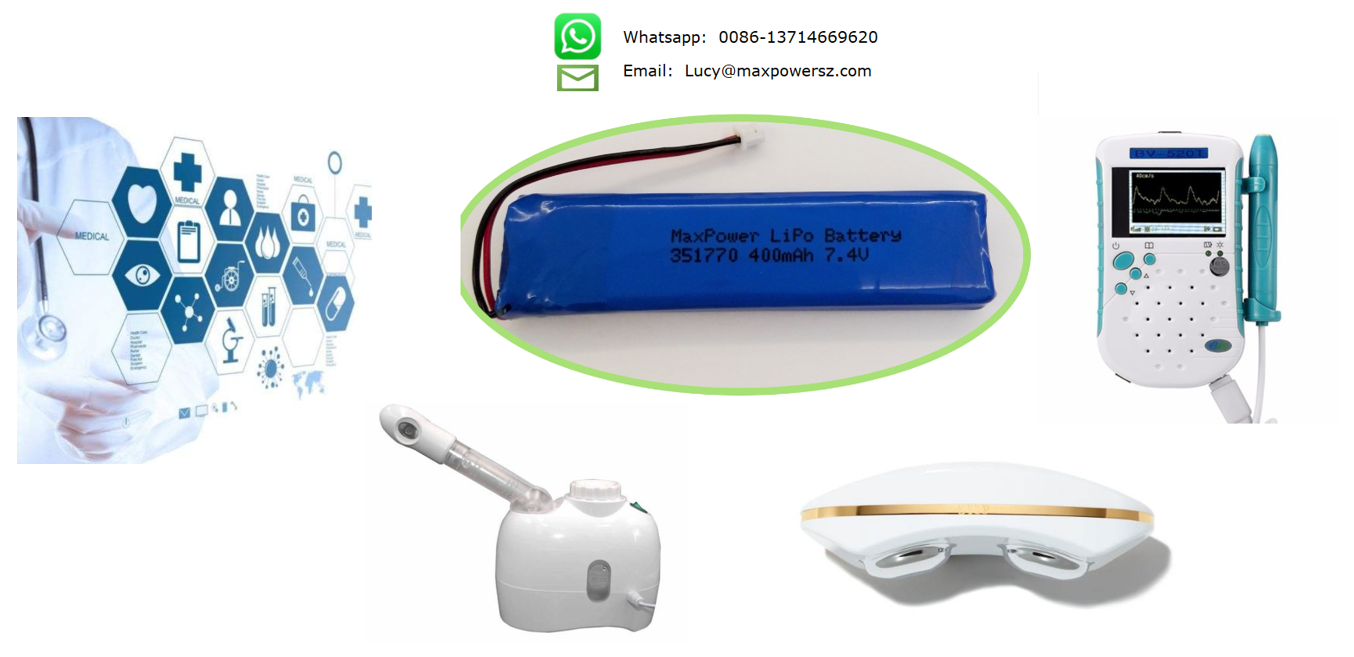 351770 батарея полимера лития MSDS UN38.3 400mAh 7.4V