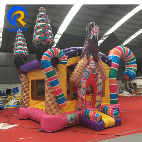 Blower Fun Candy Inflatable Bouncer Playground for Unisex Inflatable Playground