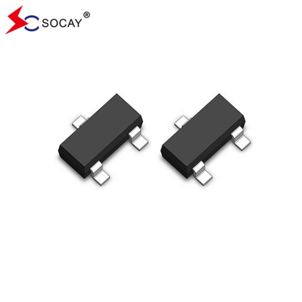 300mW SMD Diode Zener BZX84C9V1 SOT-23 Zener Voltage Range 8.5 - 9.6V