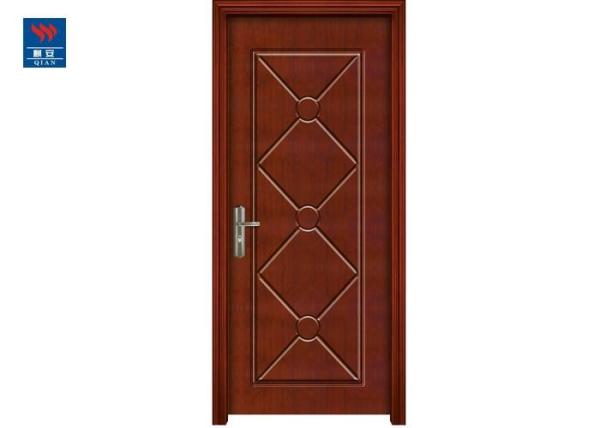 Bedroom Entrance FD30 Fire Rated Carved Wooden Door
