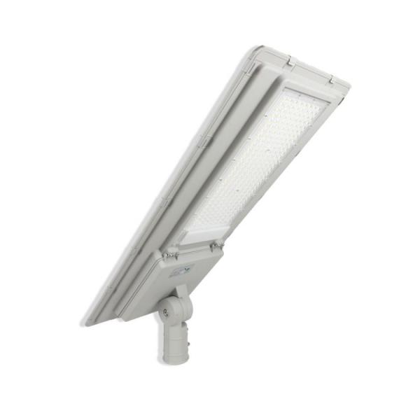 UV Protected Lenses Solar Street Light with IP66 Waterproof 100W 200W 160lm/w CE RoHS Certification