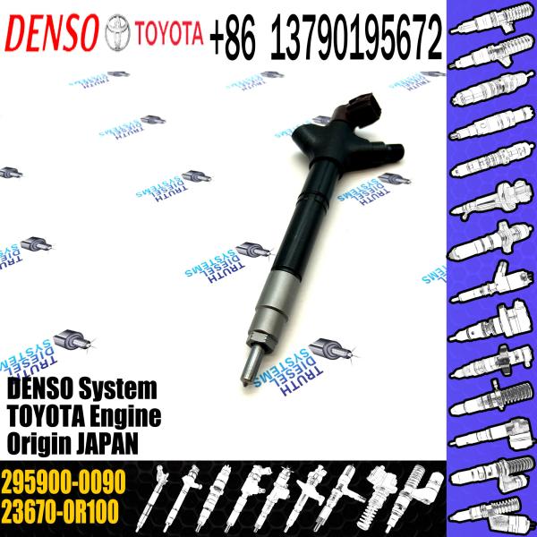 Diesel fuel Injector 23670-0R100 295900-0090 for Toyota VERSO AVENSIS COROLLA