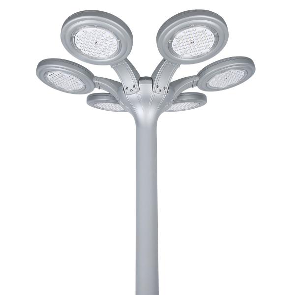 Die Casting Aluminum Outdoor Garden Solar Light with 3 lights IP65 Waterproof