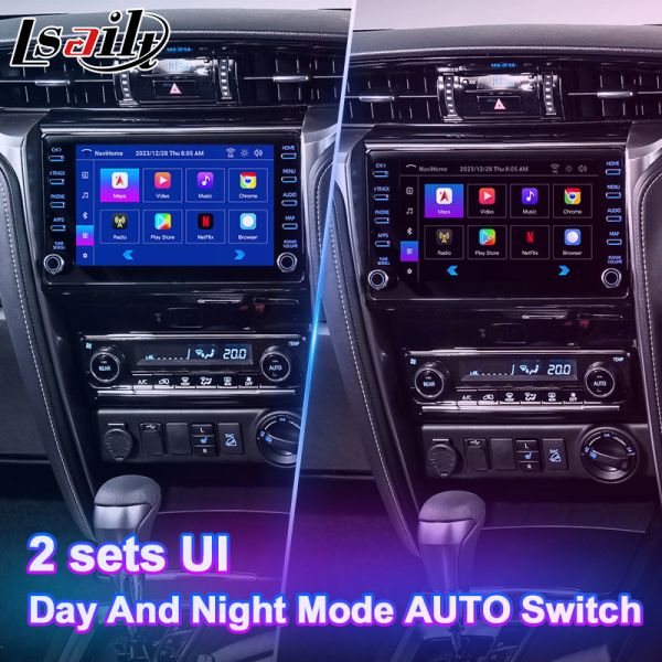 Lsailt Android Carplay Navigation Video Interface for 2020-Present Toyota Fortuner AN160