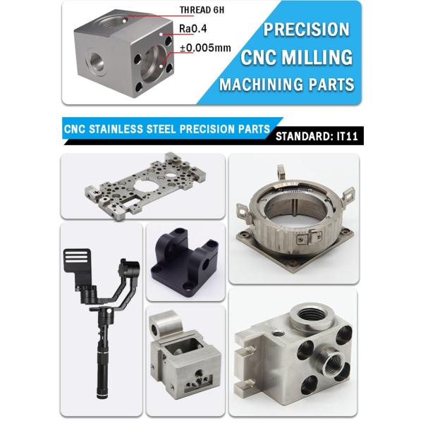 Aluminum CNC Milling Parts Prototype Machining Automotive Housing