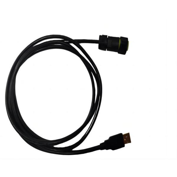 Анти-интерференция высокое напряжение USB авиационного соединителя Мужской промышленных проволоки шнур 300В