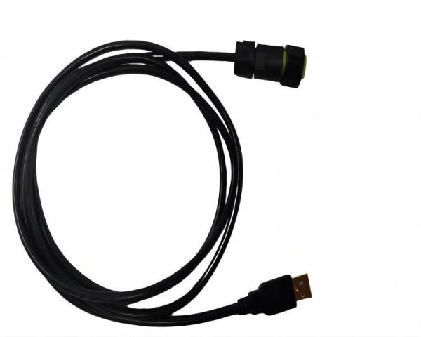 Harnais industriel masculin 300V de fil de connecteur d'aviation d'USB