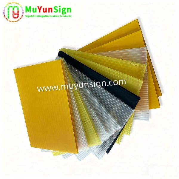 Greenhouse Sidewalls Corrugated Plastic Sheet Returnable Reusable
