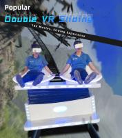 Experiência surpreendente VR que desliza o quadro de exploração da fibra de vidro dos jogos do espaço do simulador