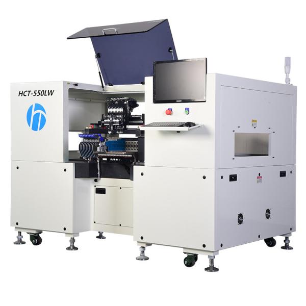 HCT-550LW Pick And Place Machine 10heads LED Lightning Manufacturing Industry