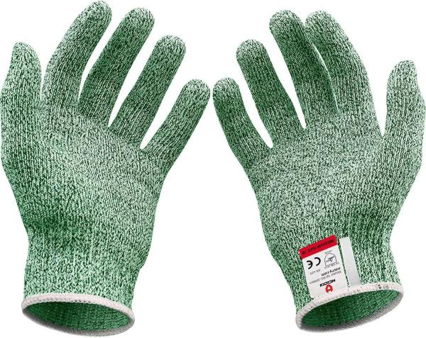 HPPE Cut Resistant Work Gloves With Grip EN388 For Gardening