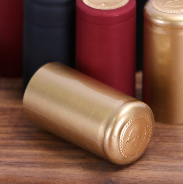Customized Wine Glass Bottle Clear Aluminum Plastic Lid with Sealed Wine Capsule