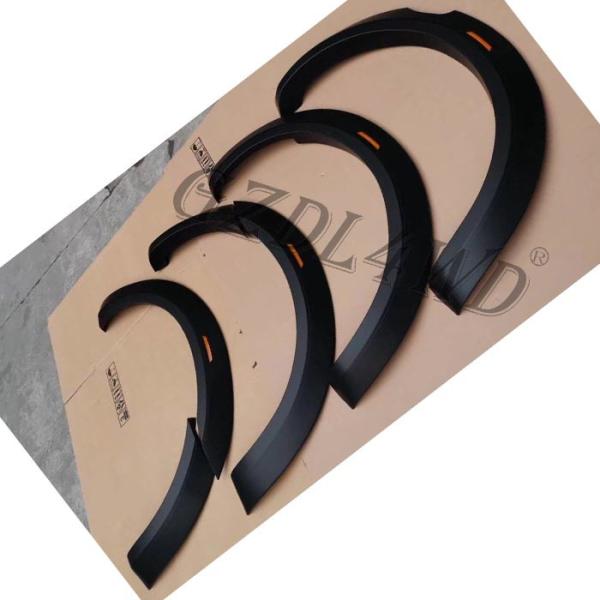 Guarnição do para-lama do carro preto Arco da roda sinalizadores Ford Ranger T7 2015-2019