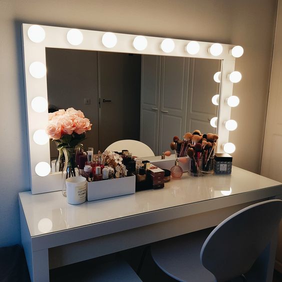 Wallmount Hollywood Mirror Lights Led Beauty Tabletop