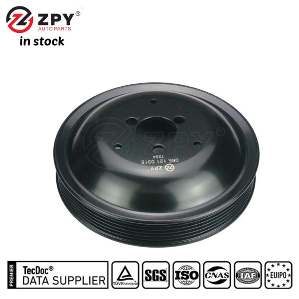 ZPY Water Pump Pulley 06E121031E for Audi A5 A6 VW Porsche
