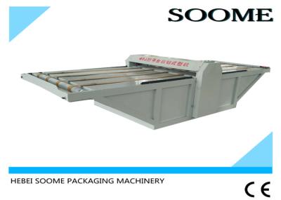 High Speed Corrugated Die Cutting Machine Platform Mould Slicing Operated Safe