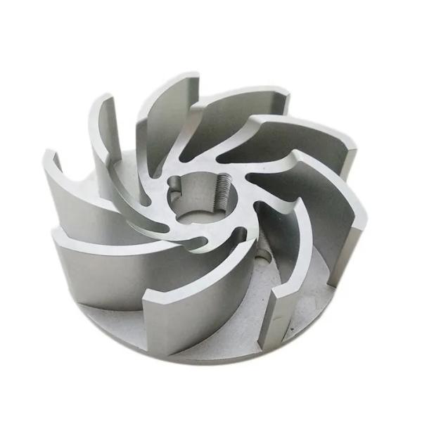 OEM Aluminum Casting A356 ZL101A Parts For Centrifugal Impeller Investment Casting