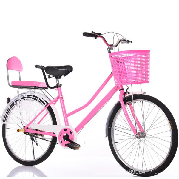 High Carbon Steel Frame and Comfortable Saddle Perfect Combination for 26 Inch City Bike