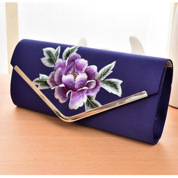 Women's floral embroidery evening bag clutch bag handbag retro national wind 2016 new spring models handbags