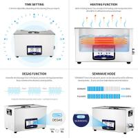 Le laboratoire de parachutistes usine Bath ultrasonique avec 200W Heater And Basket 2,85 gallons