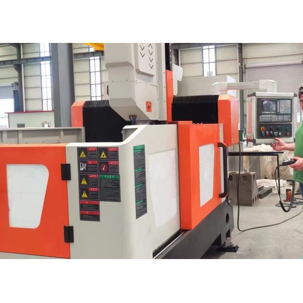 Multi Functional Metalworking Machine CNC Deep Steel Plate Drilling Machine For Flange Tube Plate
