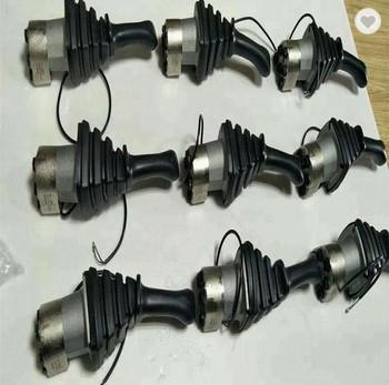 Wholesale excavator hydraulic spare parts Pilot Valve operation handle joystick used for construction machinery