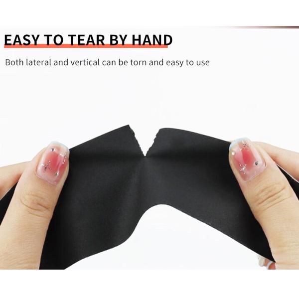Custom Professional Strong Adhesive No Residue Matte Cloth Heavy Duty Black Gaffer Tape