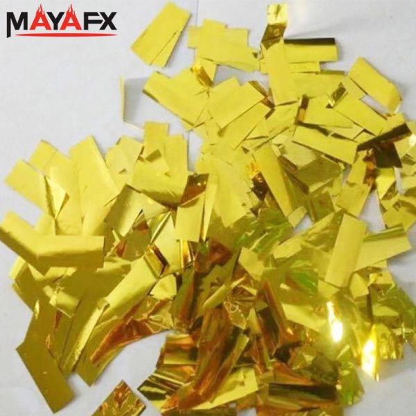 Flame Retardant Confetti Paper with Shimmering Sequins for Confetti Machine Use at Weddings and Parties