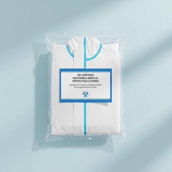AS Certified Disposable Medical Protective Clothing Suitable for Clinical and Medical Staff Ensuring Infection Control