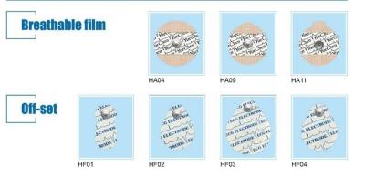 35mm 30mm 22mm Holter Ecg Stickers Disposable Ecg Leads For Stress Test