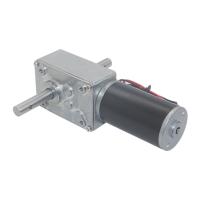 470 eixos duplos alinhados sem-fim do grande torque da C.C. do motor 12V 24V do RPM