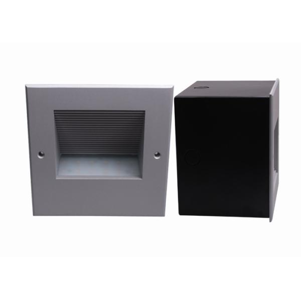 White Recessed LED Wall Lights IP65 Waterproof Rating Aluminum Stair Wall Lighting