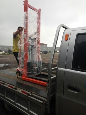 CE Approved Manual Hydraulic Oil Drum Fork Lift 1-29 Sets 1500*830*2200mm