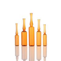 Ampola de 10 ml para medicamentos cosméticos Ampolas injetáveis ​​de vidro borosilicato transparente