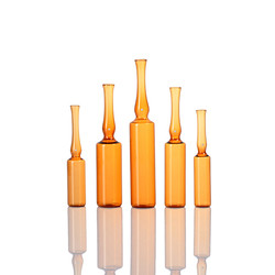 Ampoule en verre résistant à la chaleur de 20 ml pour la fiole d'ampoule d'expériences chimiques