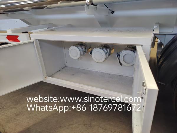 3 Axle Fuel Tank Semi Trailer 30-60CBM Capacity