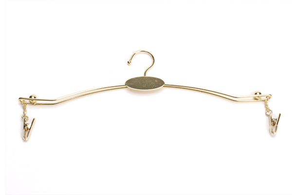 Betterall Bright Beautiful Fashion Chrome Metal Lingerie Gold Hanger