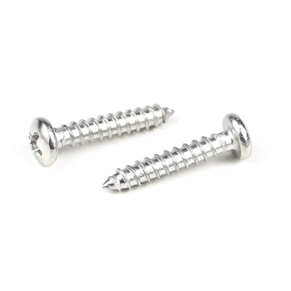 Pan Head Phillips Wood Screws in 304 Stainless Steel for Wood Guardrail Construction