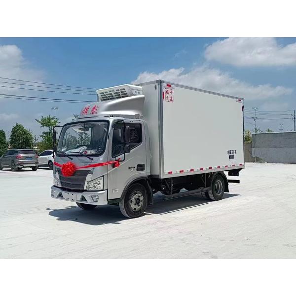 3-тонный холодильный грузовик мощностью 130 л.с. холодильный грузовик для перевозки мороженого с China Iso Ccc