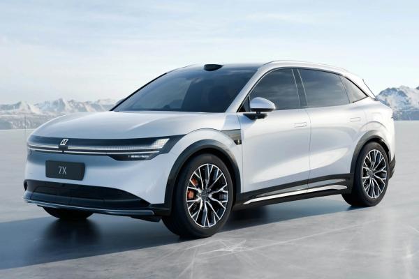 Zeekr 7X 2025 2wd 75kwh RWD 4 portes 5 places Nouveau SUV électrique voiture électrique pure pour adultes