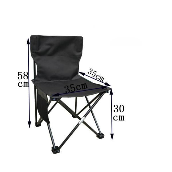 Outdoor Folding Beach Chair With Custom Printable Logo 600d Oxford Cloth Material